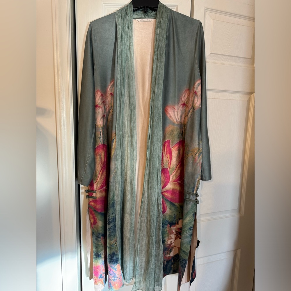 Beautiful NWOT Soft Surroundings Suede Jacket size Medium